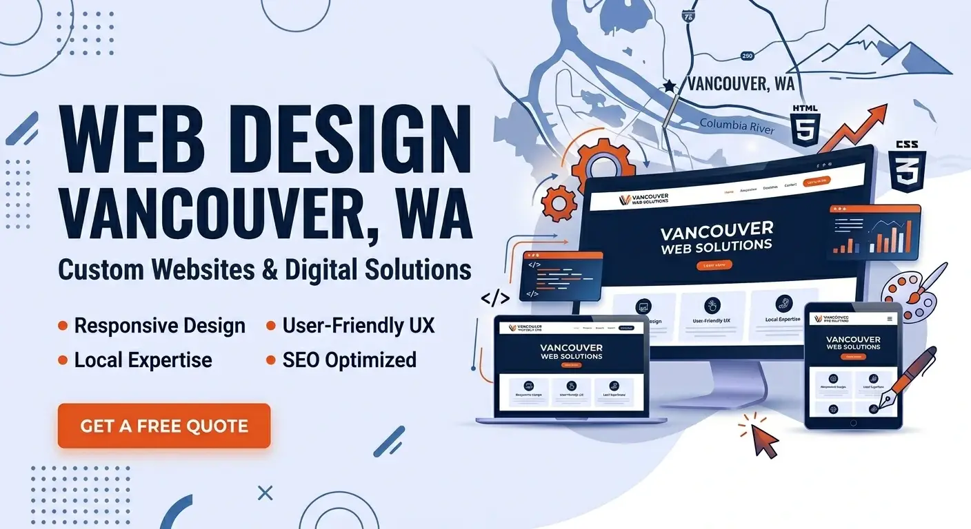 Website Design Vancouver WA – Custom Responsive Websites for Local Businesses