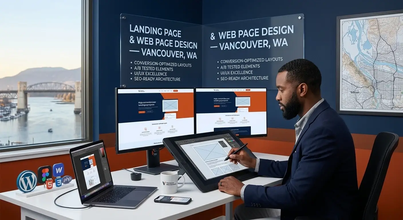 Website Design Vancouver Washington creating modern responsive and SEO friendly business websites
